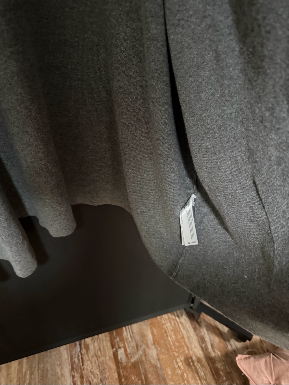 Eileen Fisher organic cotton Gray Open-Front Long Knit Cardigan 3X light gray - Picture 4 of 6